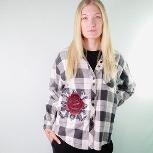 Rebel Rose Flannel